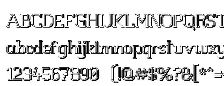 глифы шрифта Whitlt3d, символы шрифта Whitlt3d, символьная карта шрифта Whitlt3d, предварительный просмотр шрифта Whitlt3d, алфавит шрифта Whitlt3d, шрифт Whitlt3d