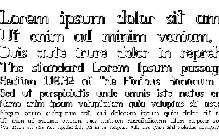 specimens Whitlt3d font, sample Whitlt3d font, an example of writing Whitlt3d font, review Whitlt3d font, preview Whitlt3d font, Whitlt3d font