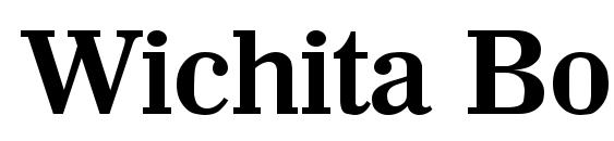 шрифт Wichita Bold, бесплатный шрифт Wichita Bold, предварительный просмотр шрифта Wichita Bold