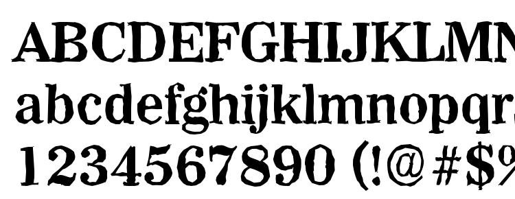 glyphs WichitaAntique Bold font, сharacters WichitaAntique Bold font, symbols WichitaAntique Bold font, character map WichitaAntique Bold font, preview WichitaAntique Bold font, abc WichitaAntique Bold font, WichitaAntique Bold font