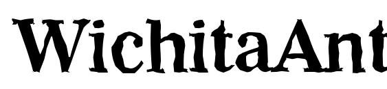 WichitaAntique Bold font, free WichitaAntique Bold font, preview WichitaAntique Bold font