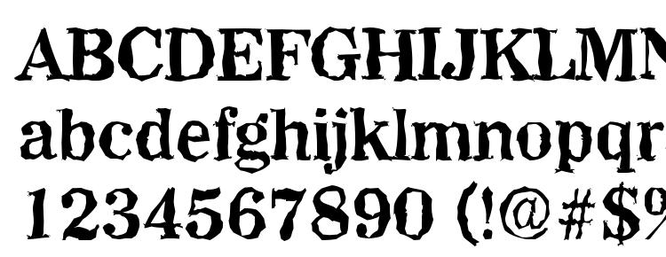 glyphs WichitaRandom Bold font, сharacters WichitaRandom Bold font, symbols WichitaRandom Bold font, character map WichitaRandom Bold font, preview WichitaRandom Bold font, abc WichitaRandom Bold font, WichitaRandom Bold font