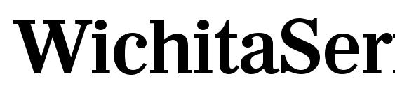 WichitaSerial Bold font, free WichitaSerial Bold font, preview WichitaSerial Bold font