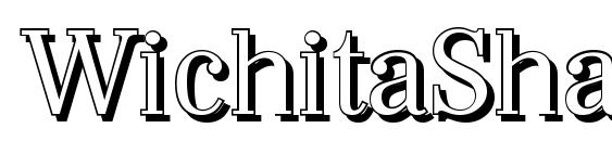 WichitaShadow Regular font, free WichitaShadow Regular font, preview WichitaShadow Regular font