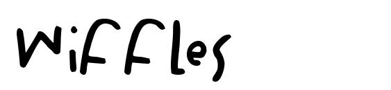 шрифт Wiffles, бесплатный шрифт Wiffles, предварительный просмотр шрифта Wiffles