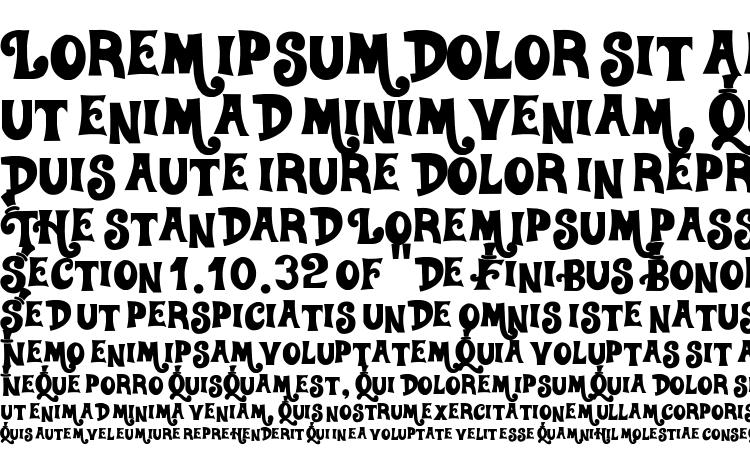 specimens WillyWonka font, sample WillyWonka font, an example of writing WillyWonka font, review WillyWonka font, preview WillyWonka font, WillyWonka font