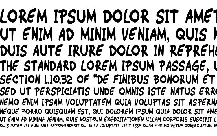 specimens Wimp Out Condensed font, sample Wimp Out Condensed font, an example of writing Wimp Out Condensed font, review Wimp Out Condensed font, preview Wimp Out Condensed font, Wimp Out Condensed font
