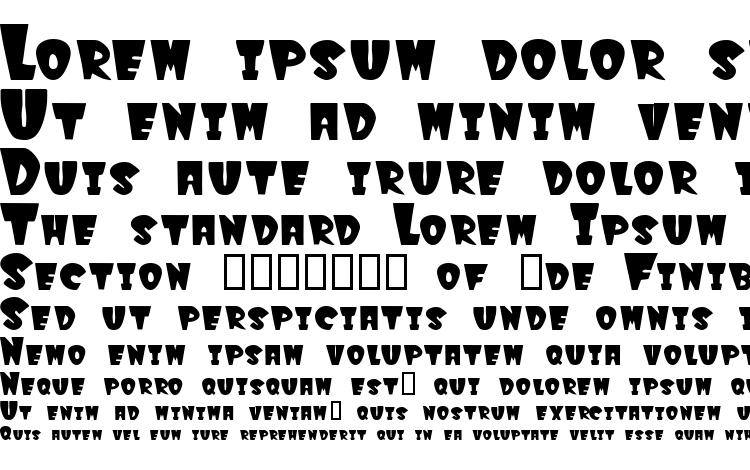 specimens Winks font, sample Winks font, an example of writing Winks font, review Winks font, preview Winks font, Winks font