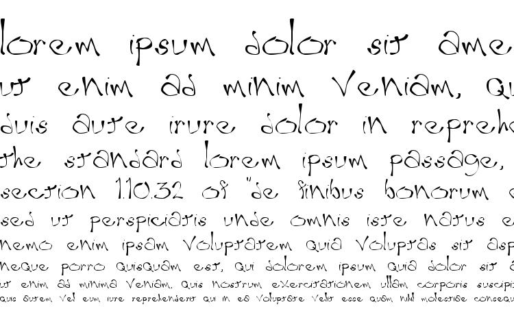 specimens Wobble font, sample Wobble font, an example of writing Wobble font, review Wobble font, preview Wobble font, Wobble font