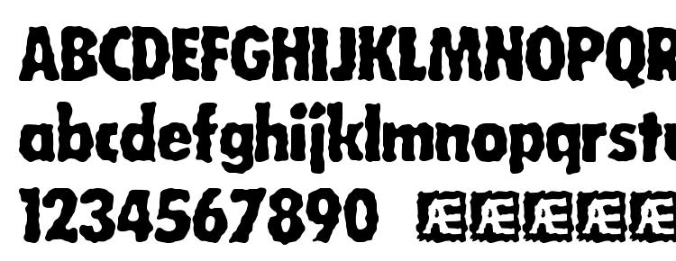 glyphs Wobbly BRK font, сharacters Wobbly BRK font, symbols Wobbly BRK font, character map Wobbly BRK font, preview Wobbly BRK font, abc Wobbly BRK font, Wobbly BRK font