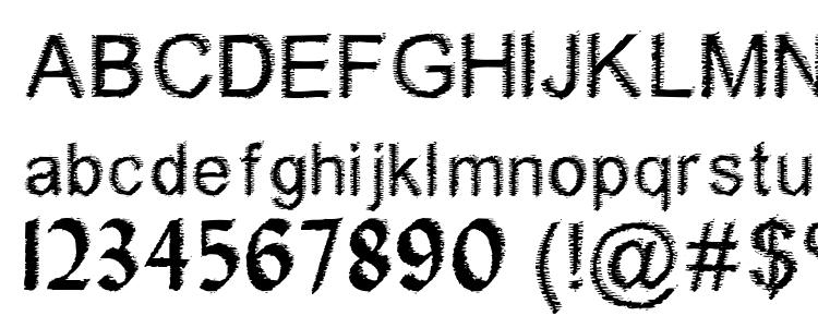 glyphs Woodbrush font, сharacters Woodbrush font, symbols Woodbrush font, character map Woodbrush font, preview Woodbrush font, abc Woodbrush font, Woodbrush font
