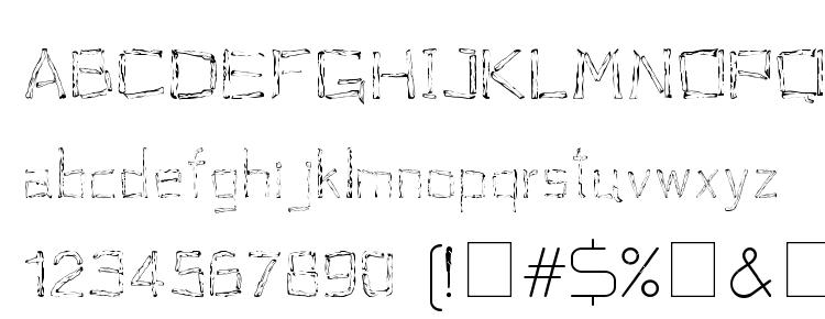 glyphs Woodenhead font, сharacters Woodenhead font, symbols Woodenhead font, character map Woodenhead font, preview Woodenhead font, abc Woodenhead font, Woodenhead font