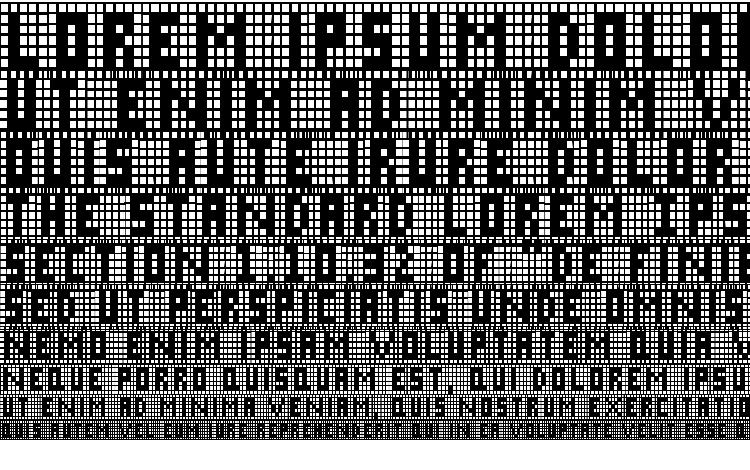 specimens X Grid font, sample X Grid font, an example of writing X Grid font, review X Grid font, preview X Grid font, X Grid font
