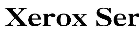 Xerox Serif Wide Bold Font