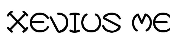Xevius medium Font