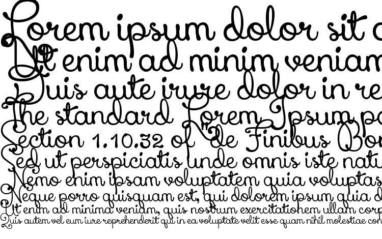 specimens Xiomara font, sample Xiomara font, an example of writing Xiomara font, review Xiomara font, preview Xiomara font, Xiomara font