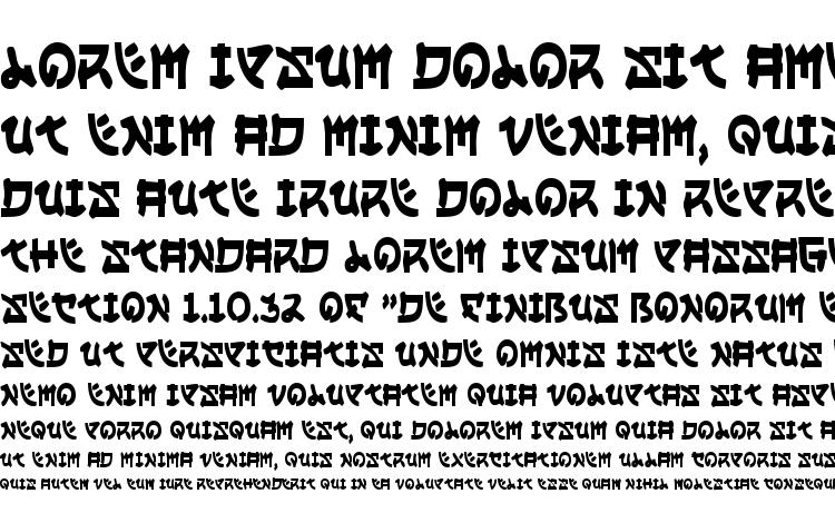 specimens Yama Moto Condensed font, sample Yama Moto Condensed font, an example of writing Yama Moto Condensed font, review Yama Moto Condensed font, preview Yama Moto Condensed font, Yama Moto Condensed font
