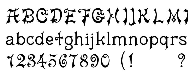 глифы шрифта Yashmac, символы шрифта Yashmac, символьная карта шрифта Yashmac, предварительный просмотр шрифта Yashmac, алфавит шрифта Yashmac, шрифт Yashmac