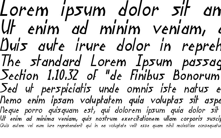 specimens Yoshitoshi Italic font, sample Yoshitoshi Italic font, an example of writing Yoshitoshi Italic font, review Yoshitoshi Italic font, preview Yoshitoshi Italic font, Yoshitoshi Italic font
