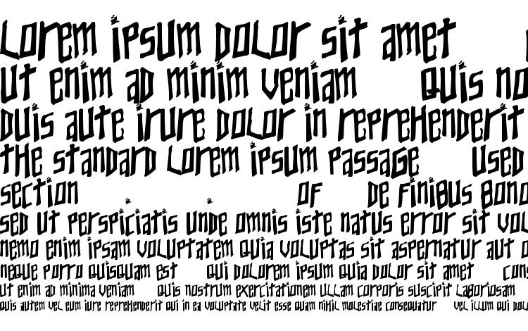 specimens Young Zaphod font, sample Young Zaphod font, an example of writing Young Zaphod font, review Young Zaphod font, preview Young Zaphod font, Young Zaphod font