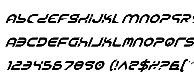 глифы шрифта Yukon Tech Italic, символы шрифта Yukon Tech Italic, символьная карта шрифта Yukon Tech Italic, предварительный просмотр шрифта Yukon Tech Italic, алфавит шрифта Yukon Tech Italic, шрифт Yukon Tech Italic