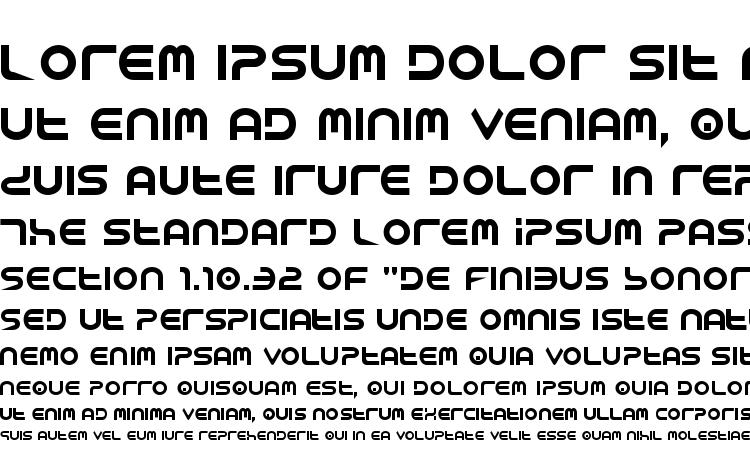specimens Yukon Tech font, sample Yukon Tech font, an example of writing Yukon Tech font, review Yukon Tech font, preview Yukon Tech font, Yukon Tech font