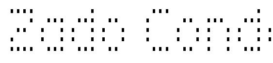 шрифт Zado Condensed, бесплатный шрифт Zado Condensed, предварительный просмотр шрифта Zado Condensed