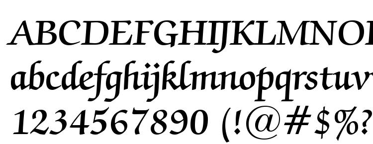 glyphs Zapf Chancery Demi BT font, сharacters Zapf Chancery Demi BT font, symbols Zapf Chancery Demi BT font, character map Zapf Chancery Demi BT font, preview Zapf Chancery Demi BT font, abc Zapf Chancery Demi BT font, Zapf Chancery Demi BT font