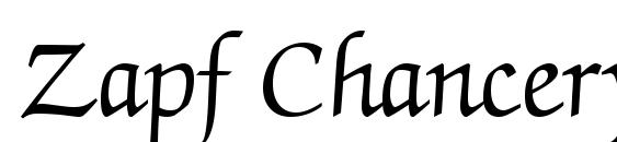 Zapf Chancery Medium BT Font