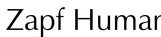 Zapf Humanist 601 BT Font