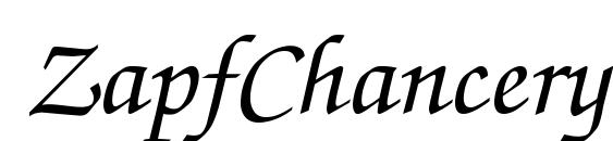 ZapfChancery MediumItalic font, free ZapfChancery MediumItalic font, preview ZapfChancery MediumItalic font