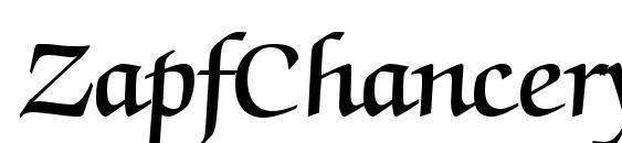 free zapf chancery font medium italics