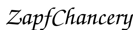 Шрифт ZapfChanceryTT Italic, Элегантные шрифты