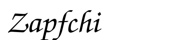 Шрифт Zapfchi