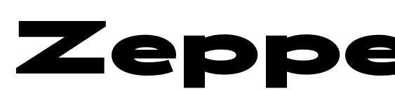 Zeppelin 53 Bold Font, OTF Fonts