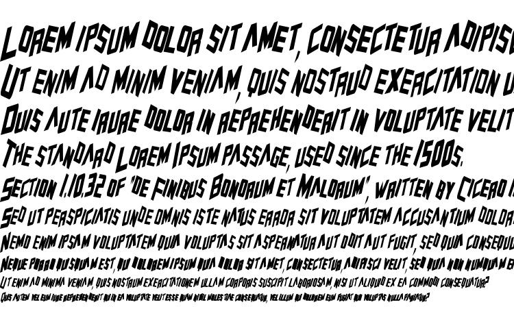specimens Zero Gravity Italic font, sample Zero Gravity Italic font, an example of writing Zero Gravity Italic font, review Zero Gravity Italic font, preview Zero Gravity Italic font, Zero Gravity Italic font