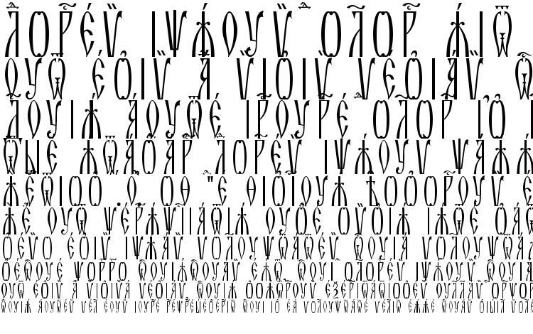 specimens Zlatoust Ucs SpacedOut font, sample Zlatoust Ucs SpacedOut font, an example of writing Zlatoust Ucs SpacedOut font, review Zlatoust Ucs SpacedOut font, preview Zlatoust Ucs SpacedOut font, Zlatoust Ucs SpacedOut font