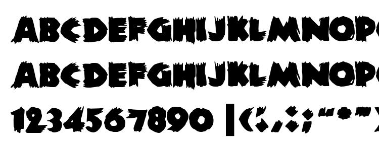 glyphs ZombieA font, сharacters ZombieA font, symbols ZombieA font, character map ZombieA font, preview ZombieA font, abc ZombieA font, ZombieA font