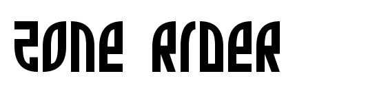 Zone Rider font, free Zone Rider font, preview Zone Rider font