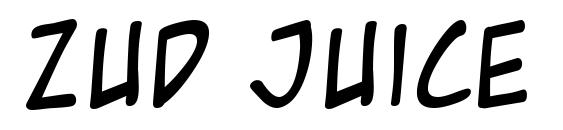Шрифт Zud Juice, Шрифты имитирующий почерк