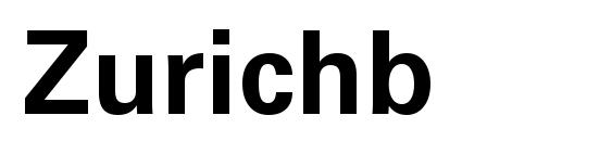 шрифт Zurichb, бесплатный шрифт Zurichb, предварительный просмотр шрифта Zurichb