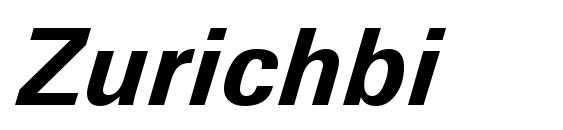 шрифт Zurichbi, бесплатный шрифт Zurichbi, предварительный просмотр шрифта Zurichbi