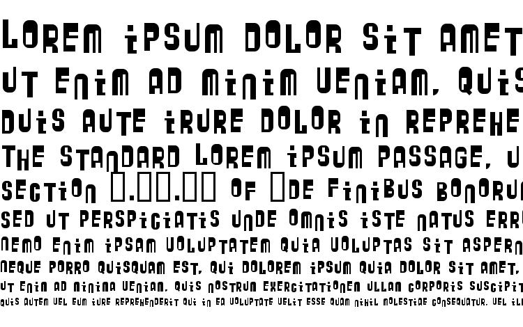 specimens ZyberBob font, sample ZyberBob font, an example of writing ZyberBob font, review ZyberBob font, preview ZyberBob font, ZyberBob font