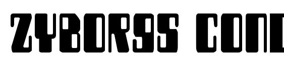 Шрифт Zyborgs Condensed