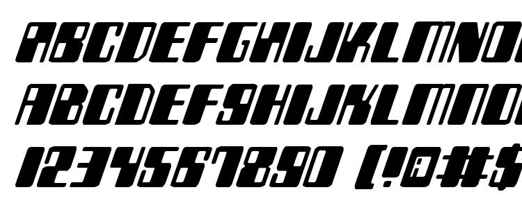 глифы шрифта Zyborgs Italic, символы шрифта Zyborgs Italic, символьная карта шрифта Zyborgs Italic, предварительный просмотр шрифта Zyborgs Italic, алфавит шрифта Zyborgs Italic, шрифт Zyborgs Italic