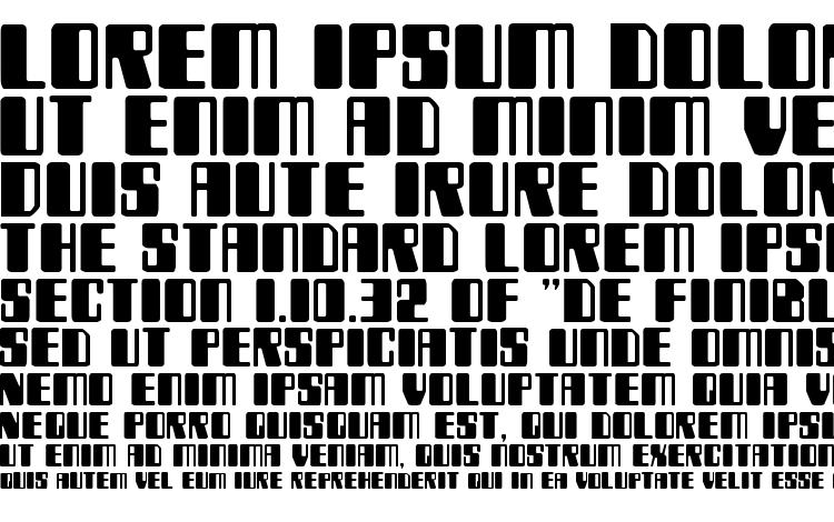 specimens Zyborgs font, sample Zyborgs font, an example of writing Zyborgs font, review Zyborgs font, preview Zyborgs font, Zyborgs font