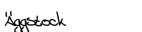 шрифт Aggstock, бесплатный шрифт Aggstock, предварительный просмотр шрифта Aggstock