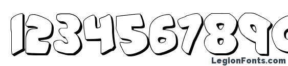 #44s Font, Number Fonts