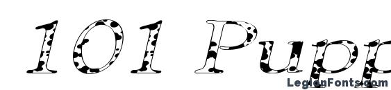 шрифт 101 Puppies Italic SW, бесплатный шрифт 101 Puppies Italic SW, предварительный просмотр шрифта 101 Puppies Italic SW