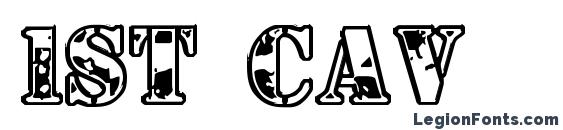 1st Cav font, free 1st Cav font, preview 1st Cav font
